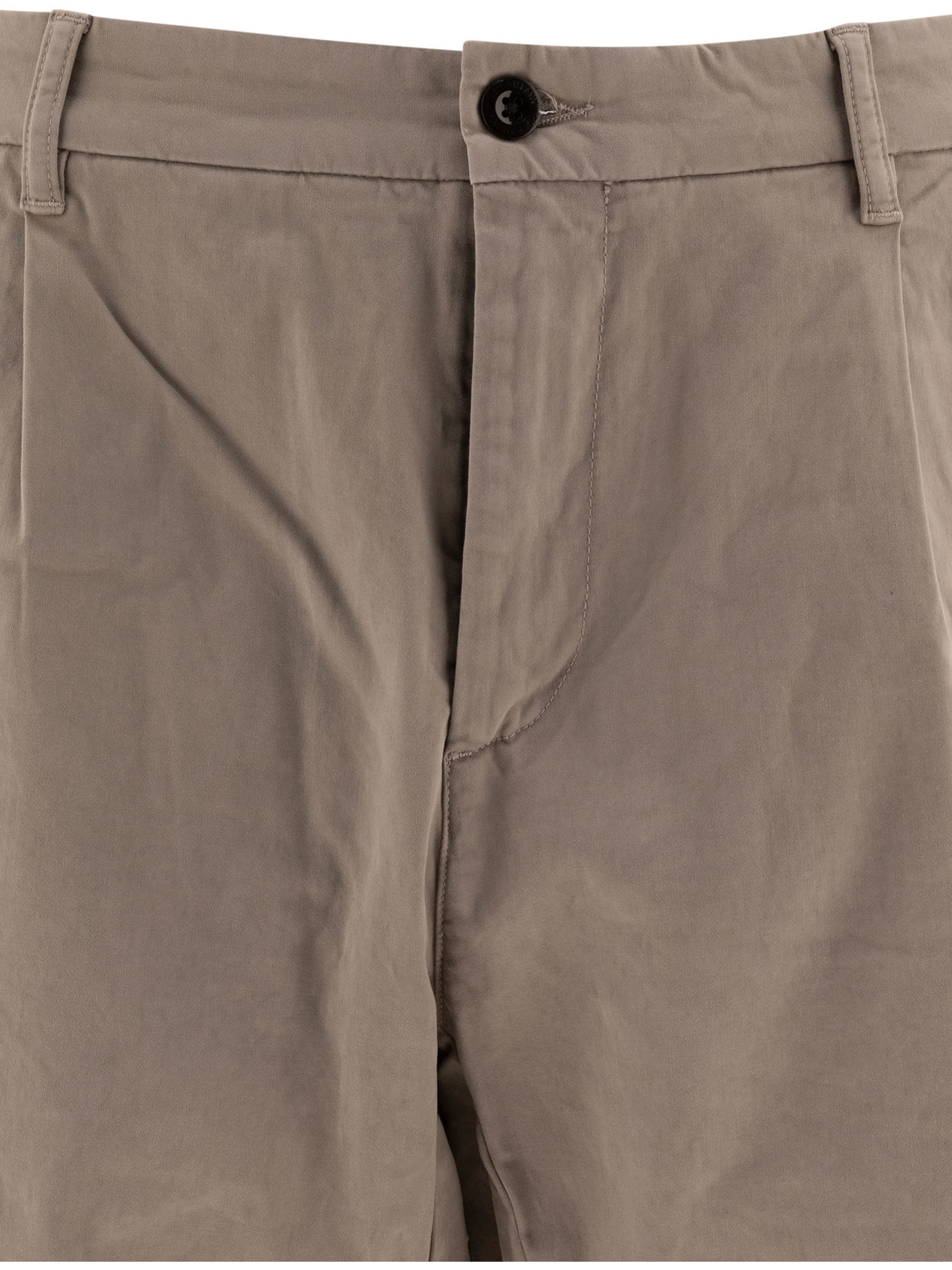 C.P. COMPANY Grey Stretch Sateen cargo trousers